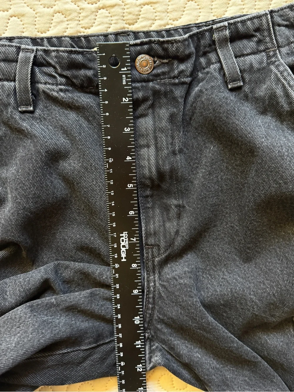 Levi's ‘94 Baggy 29x28 (fits 29-31) Wide Leg CargoBlack Wash Relaxed Fit Jeans
